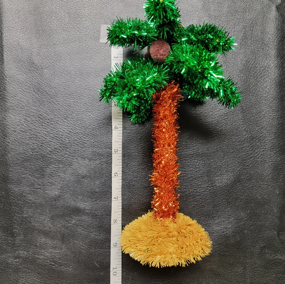 Island Time Pineapple Wall Decor with Palm Tree